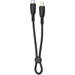 XO SALUO SERIES USB-C to Lightning Cable 27W 0.25m Black NB-Q248Α