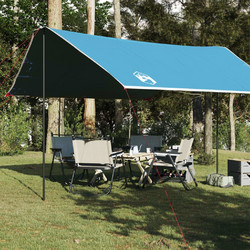 vidaXL Σκίαστρο Παραλίας Μπλε 430x380x210cm 94683
