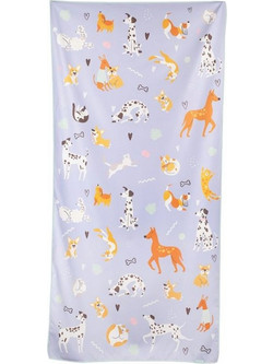 Spokey Kiddy Παιδική Πετσέτα Θαλάσσης Microfiber Λιλά 80x160cm SPK-943518
