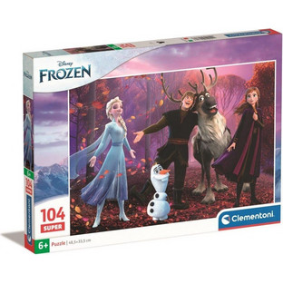 Παιδικό Puzzle Clementoni Super Color Frozen 104 Κομμάτια 1210-25771
