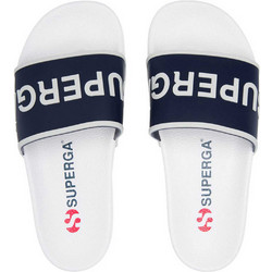 Superga 1908 Ανδρικές Παντόφλες Καλοκαιρινές Κολυμβητηρίου Λευκές S711B3W-A0B