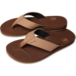 Volcom Ανδρικές Σαγιονάρες Καφέ V0812351-BKH