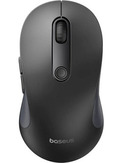 Baseus F02 Ασύρματο Bluetooth Ποντίκι Εργονομικό Black