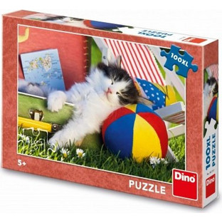 Παιδικό Puzzle Dino Χαριτωμένο Γατάκι XXL 100 Κομμάτια