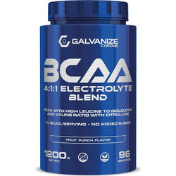 Galvanize Nutrition BCAA 4:1:1 Electrolyte Blend Fruit Punch 1.2kg