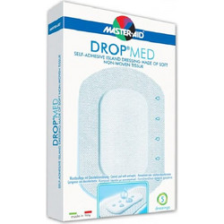 Master Aid Drop Med Αυτοκόλλητες Γάζες 10.5x20cm 5τμχ