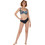 Gsecret Bikini Set Μαύρο Πετρόλ 5073-27148