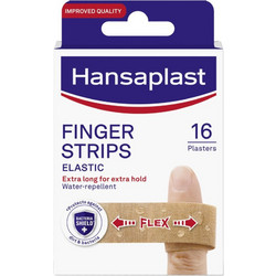 Hansaplast Finger Strips Elastic Αυτοκόλλητα Επιθέματα 16τμχ