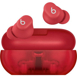 Beats Solo Buds Ακουστικά Bluetooth In Ear Transparent Red