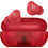 Beats Solo Buds Ακουστικά Bluetooth In Ear Transparent Red