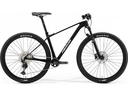 Merida Big Nine 3000 2022 Mountain Bike 29" Carbon με 12 Ταχύτητες και Δισκόφρενα Μαύρο Λευκό