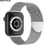 Sonique Milanese Classic Λουράκι Μεταλλικό Silver (Apple Watch 42 / 44 / 45 / 49mm)
