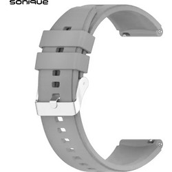 Sonique Smooth Λουράκι Σιλικόνης Grey (Huawei Watch GT3 42mm / GT3 Pro 43mm / GT2 42mm)