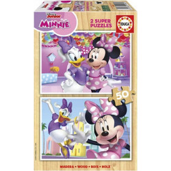 Παιδικό Puzzle Educa Disney Minnie Mouse 2x50 Κομμάτια