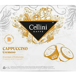 Cellini Κάψουλες Cappuccino Cremoso Συμβατές με Μηχανή Dolce Gusto 10τμχ