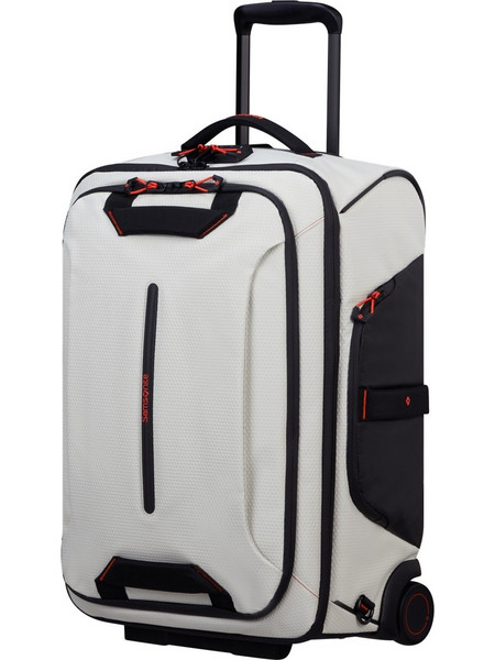 Samsonite Ecodiver 140882-0479 Βαλίτσα Καμπίνας 55x40x25cm με 2 Ρόδες Λευκή