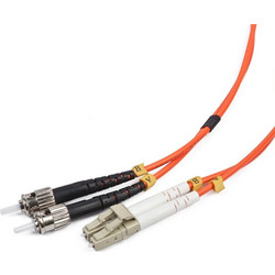 Cablexpert LC-ST Καλώδιο Οπτικής Ίνας 10m Orange CFO-LCST-OM2-10M