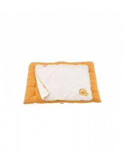 Fisher-Price Des 203 Κάλυμμα Αλλαξιέρας Μωρού 90x70cm Λευκό Πορτοκαλί
