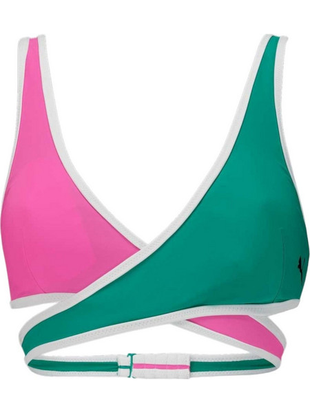 Puma Bikini Top Τριγωνάκι Πράσινο Φούξια 701226201-004