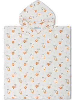 Swim Essentials Jungle Παιδικό Πόντσο Θαλάσσης Λευκό 50x55cm SWE-2023SE1350