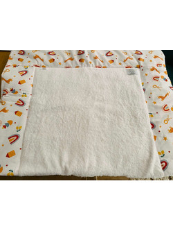 Tiny Toes Funky Bohemian Στρωματάκι Μωρού 75x60cm Λευκό