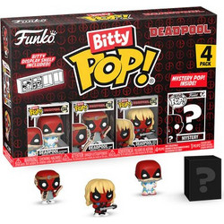 Funko Bitty Pop! Marvel Deadpool 4-Pack Deadpool Sleepover