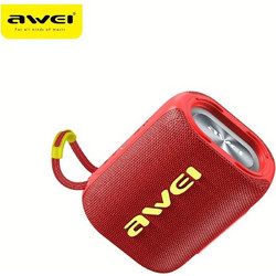 Awei Y382 Αδιάβροχο Ηχείο Bluetooth 8W Κόκκινο