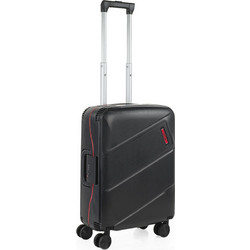 JASLEN 161850-01 Βαλίτσα Καμπίνας 55x40x20cm με 4 Ρόδες Μαύρη
