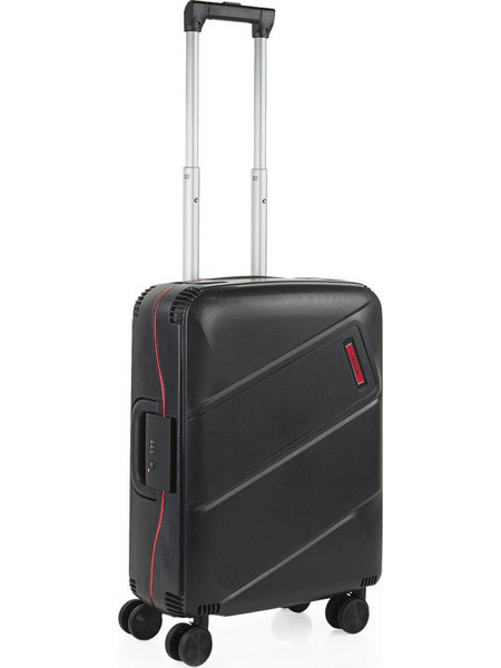 JASLEN 161850-01 Βαλίτσα Καμπίνας 55x40x20cm με 4 Ρόδες Μαύρη