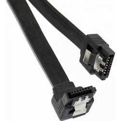 Lanberg CA-SASA-13CU-0050-BK Καλώδιο Σκληρού Δίσκου 7-Pin SATA Female to 7-Pin SATA Female 0.5m Black