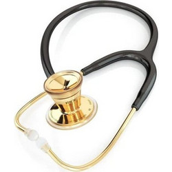 MDF Instruments Procardial Καρδιολογικό Στηθοσκόπιο με Διπλό Κώδωνα Black Gold