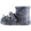 Love4shoes Χειμερινές Παιδικές Παντόφλες Μποτάκια για Αγόρια με Γούνα Γκρι 1222-0145