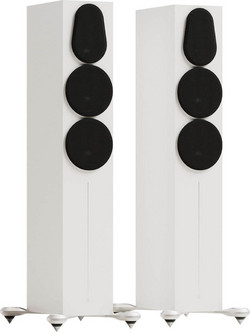 Monitor Audio Gold 300 6G Ζεύγος Ηχείων Hi-Fi Δαπέδου 500W 3 Δρόμων Satin White