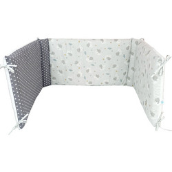 Baby Star Luna Πάντα Κούνιας Γκρι 40x200cm