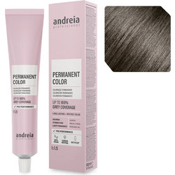 Andreia Permanent Color 5.02 Ανοιχτό Καστανό Φυσικό Βιολετί Μόνιμη Βαφή Μαλλιών 100ml