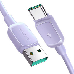 Joyroom AC027A14 USB-A to USB-C 1.2m Purple 6956116748333