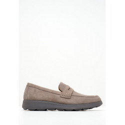 Geox Spherica Mocca Ανδρικά Μοκασίνια Loafers Καστόρινα Εκρού U45GHC00022C1018