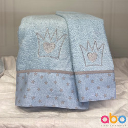Abo Little Prince Σετ Βρεφικές Πετσέτες 2τμχ 3073-500