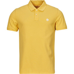 Timberland Ανδρική Μπλούζα Polo Κοντομάνικη Κίτρινη TB0A26N4EG4