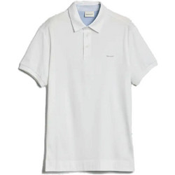 Gant Ανδρική Μπλούζα Polo Κοντομάνικη Λευκή 3G2013034-110