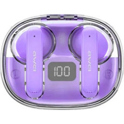 Awei T86 Ακουστικά Bluetooth Earbud Ανθεκτικά στο Νερό Purple