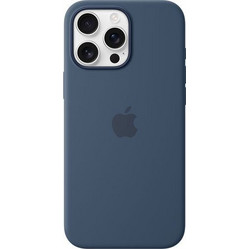Apple Silicone MagSafe Back Cover Denim (iPhone 16 Pro Max)