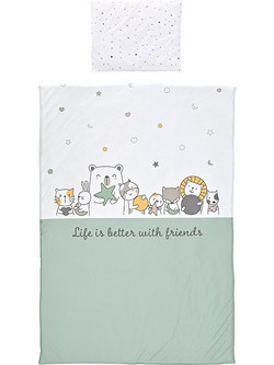 Lorelli Happy Friends Σετ Κούνιας Mint Green 2τμχ