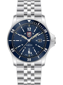 Luminox Ανδρικό Ρολόι με Ασημί Μεταλλικό Μπρασελέ XS.0913