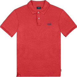 Double Ανδρική Μπλούζα Polo Κοντομάνικη Φούξια GS-32S