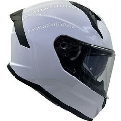 Faseed FSD 910 White Κράνος Μηχανής Full Face