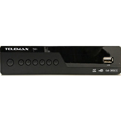 Telemax DVB-TX01 Ψηφιακός Δέκτης Mpeg-4 Full HD με PVR