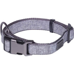 Nobby Linen Deluxe Κολάρο Σκύλου Ανθρακί 2x28-40cm