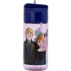 Stor Frozen Παιδικό Παγούρι Πλαστικό BPA Free Λιλά Navy Μπλε 430ml