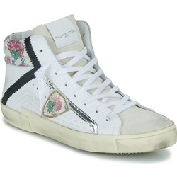 Philippe Model Γυναικεία Sneakers Μποτάκια Λευκά Εκρού PRHD-VFG1